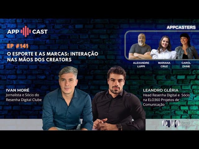 #141 - O Esporte e as Marcas: interação nas mãos dos creators