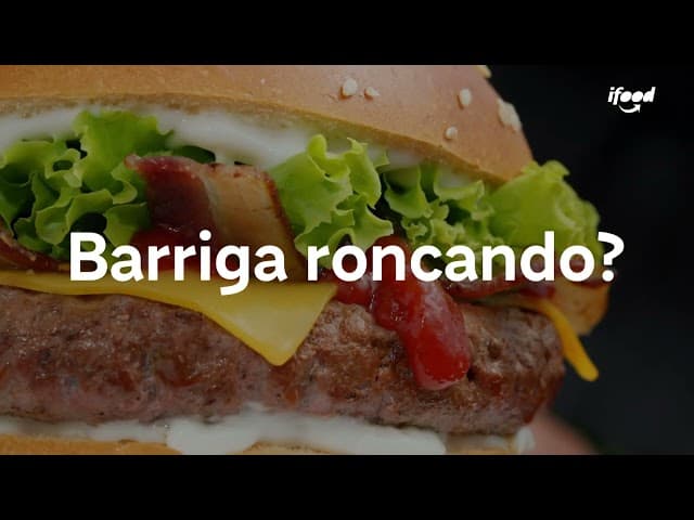 Barriga roncando? | Pede iFood Já