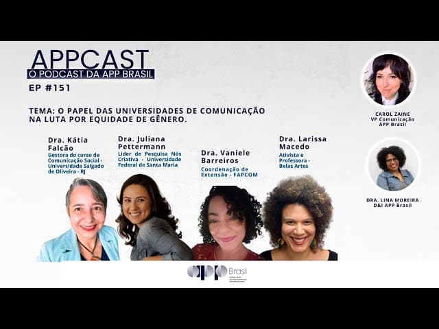 #151 - O papel das universidades de comunicação na luta pela equidade de gênero