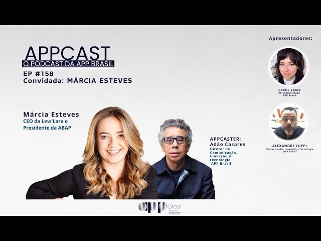 #158 - Marcia Esteves: Lew'Lara/TBWA, ABAP e mergulhos
