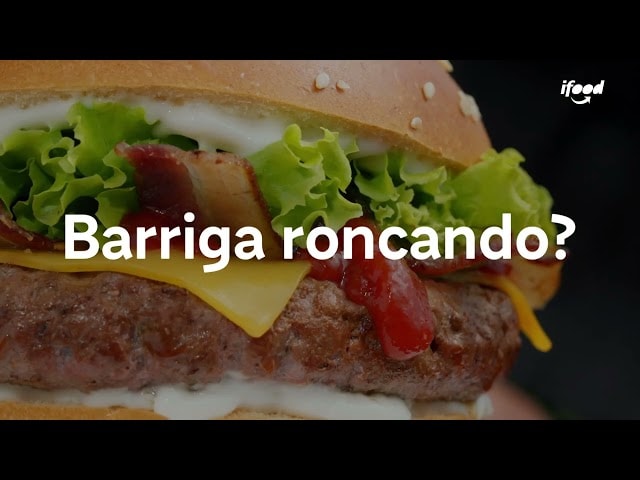 Barriga roncando? | Pede iFood Já