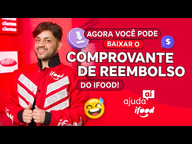 Agora você pode baixar o comprovante de reembolso do iFood